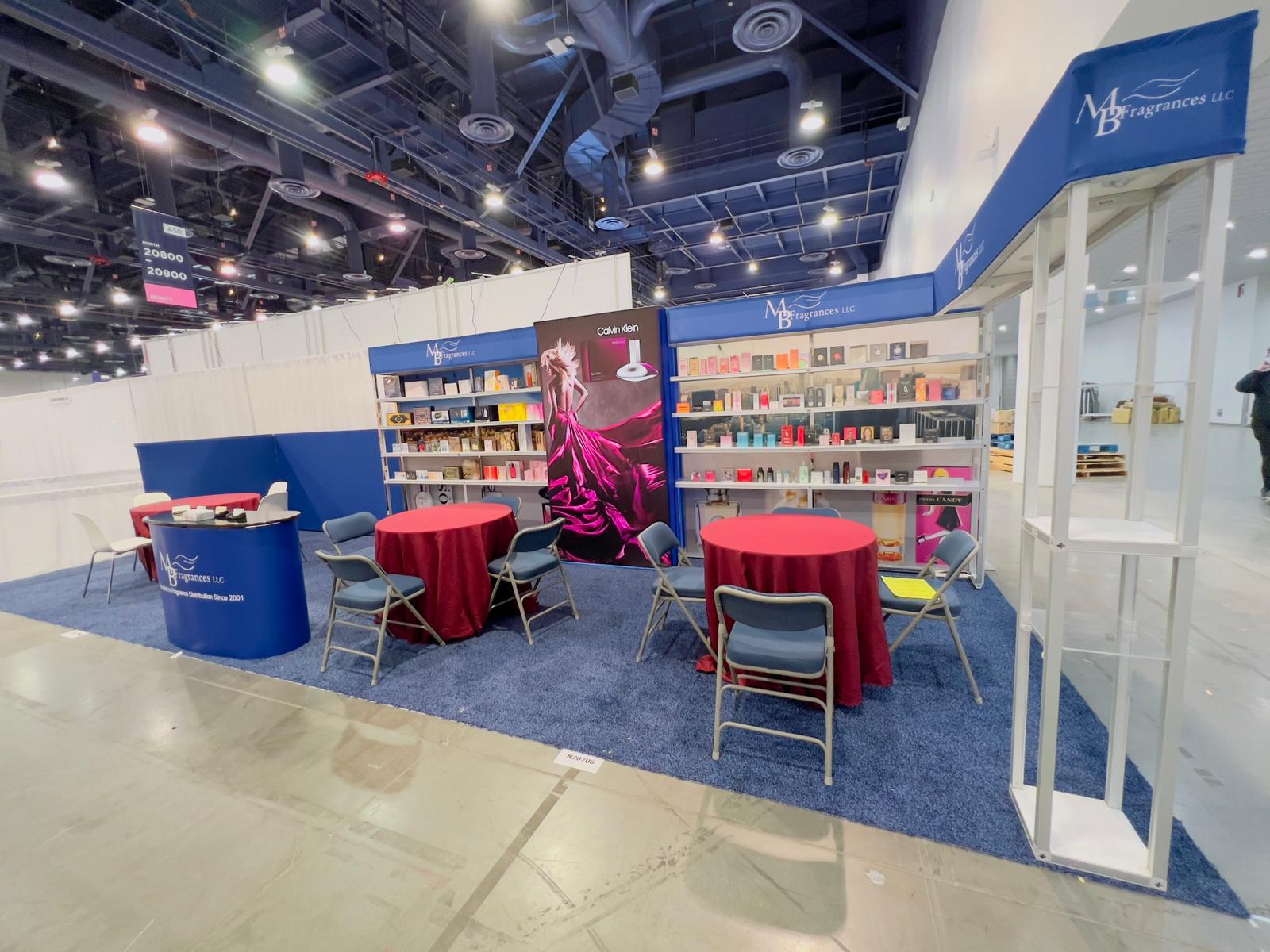 ASD / AMD PERFUME TRADE SHOW HALL OVERVIEW